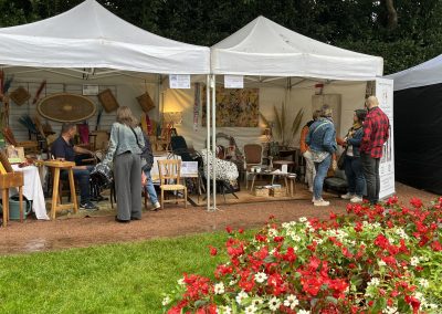 Photo du stand de Didier Marchand aux journées du patrimoine à Luçon 21-22 septembre 2024 .